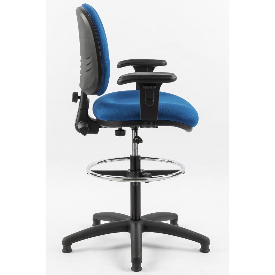 Ergo Line Fabric Draughtsman Chair